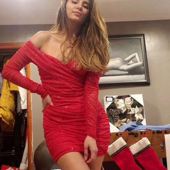 Off shoulder dress black sparkle wrap ruched glamorous dresses - Picture 11 of 15